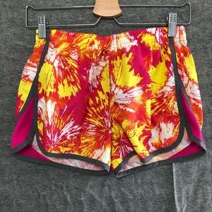 Tye dye under armour shorts